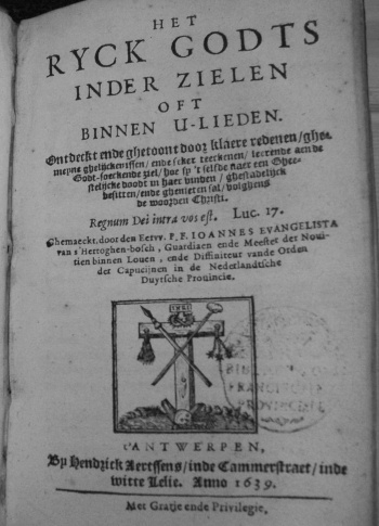 Het Ryck Godts inder Zielen</br> oft binnen u-lieden